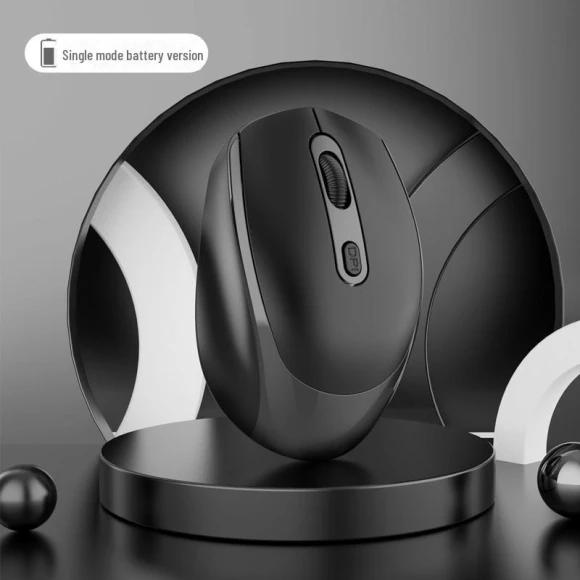 Silent Dual-Mode Wireless Bluetooth Mouse, StrideBox