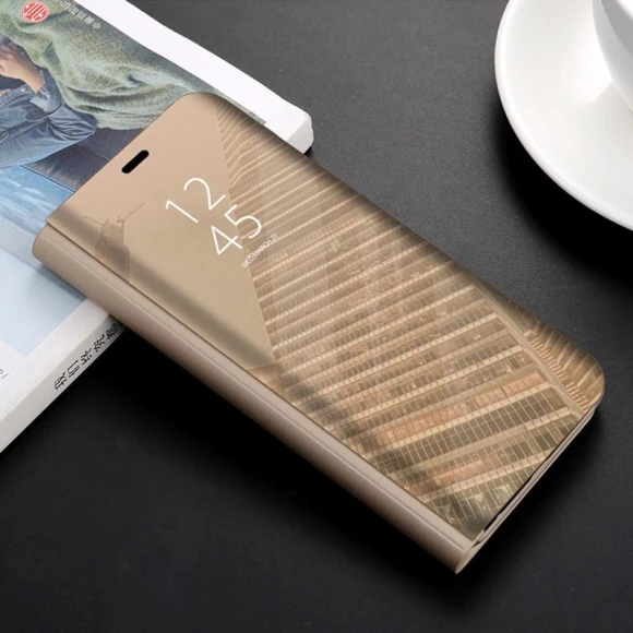 Smart Mirror Shockproof Phone Case, old wolf