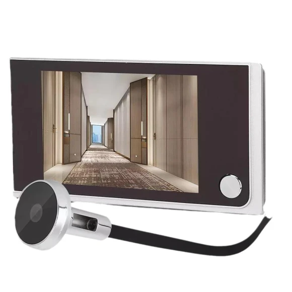 Smart Wireless Doorbell with Wide-Angle Camera and Screen — Smart Home Security, TrendVibeCN