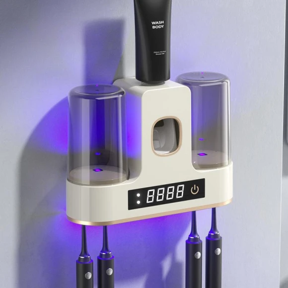 UV Toothbrush Sterilizer Smart Tooth Cup — Travel Toothbrush Holders, happy8