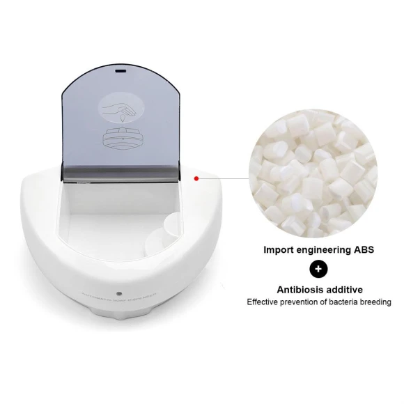 Automatic Sanitizer Soap Dispenser Sensor Touchless Hands Free Wall Mounted — Automatic Soap Dispenser, KONNWEI