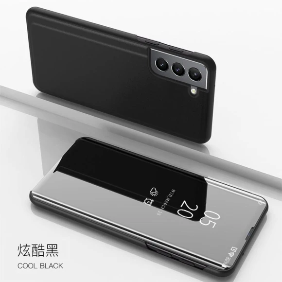 Smart Mirror View Leather Flip Stand Case, case-A1