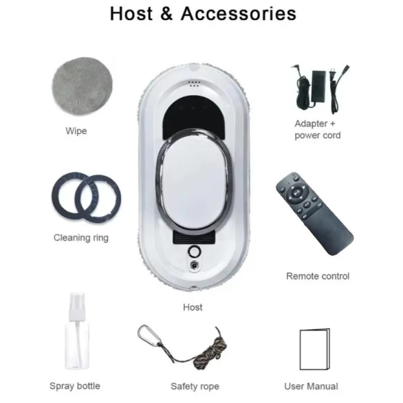 Smart Window Cleaning Robot — Window Cleaning Robot, COOKING-MALL