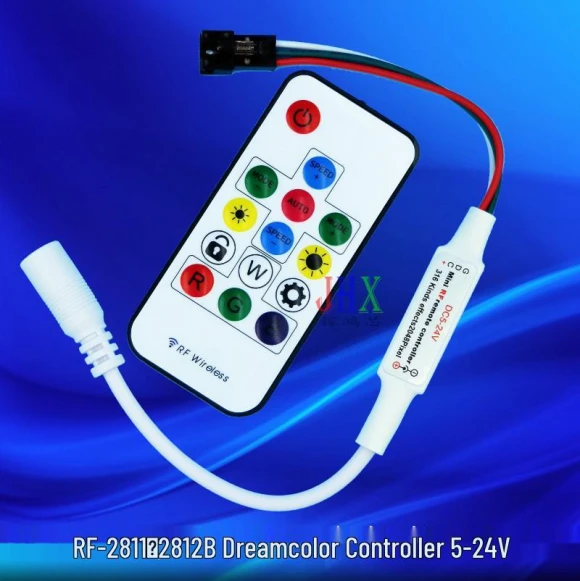 14-Button RF LED Controller with 300 Color Effects — LED Strip Lights, Value Vault