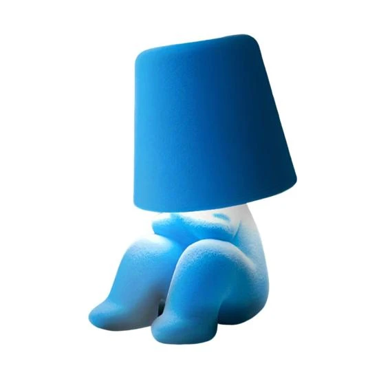 Desk Lamp in Shape of Little Person, Cleaner Products
