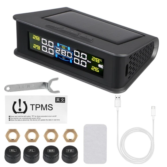 Digital LCD Display Car Alarm System TPMS — TPMS, AINYSZIN Automotive Parts