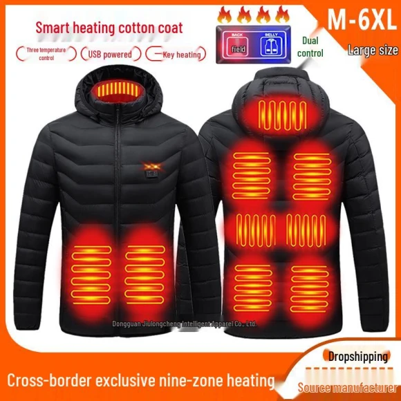 Heated Smart Jacket with USB Charging — , UrbanEdge