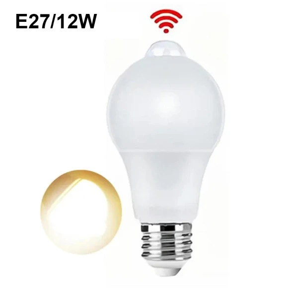 LED Light Bulb with Motion Sensor, Sole Street