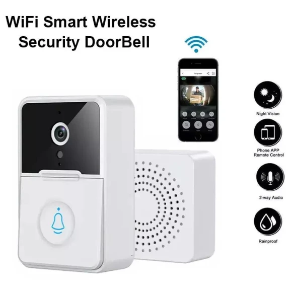 Smart Wireless Doorbell — Video Doorbell, Five Colorful
