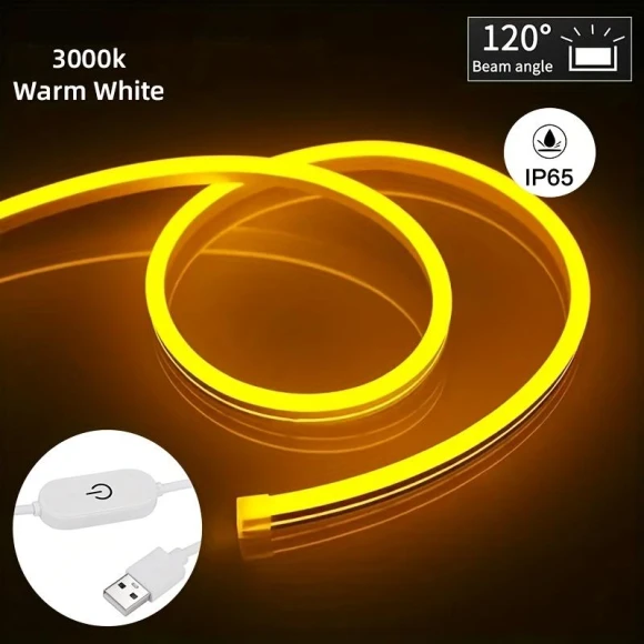 Touch Sensor LED Strip Lights Neon Sign — LED Strip Lights, COOKING-MALL