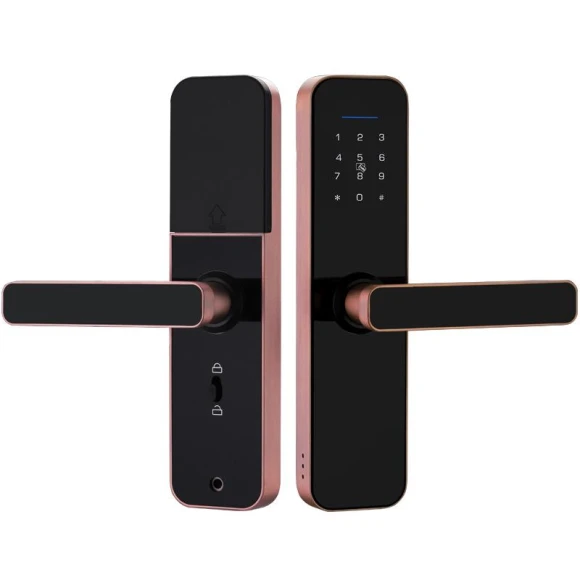 Smart Door Lock with Fingerprint, App Control, and Card Access — Smart Lock, ToolCraft