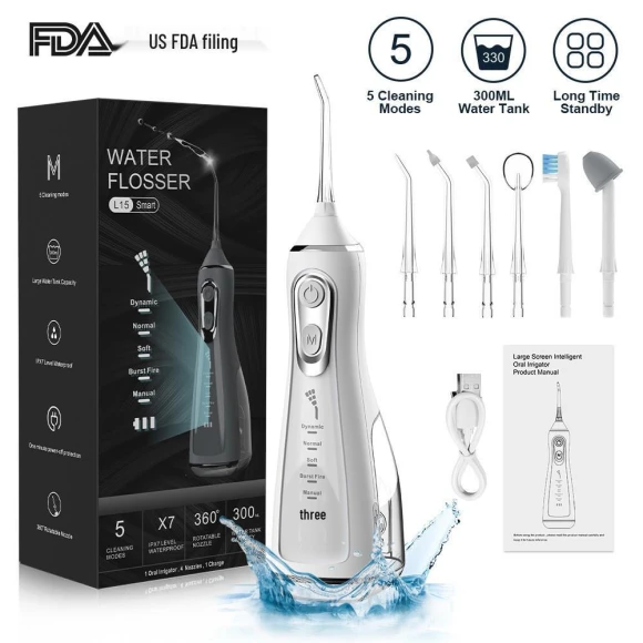 Smart Electric Oral Irrigator for Braces, GlowEssence