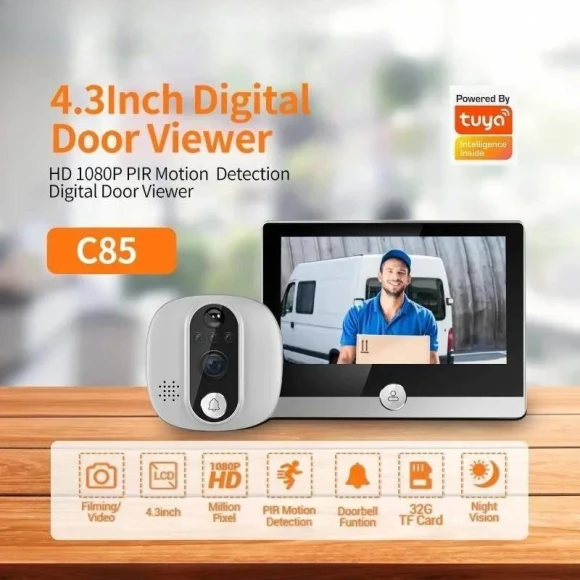 Smart WiFi Video Doorbell — Video Doorbell, Decor Dream