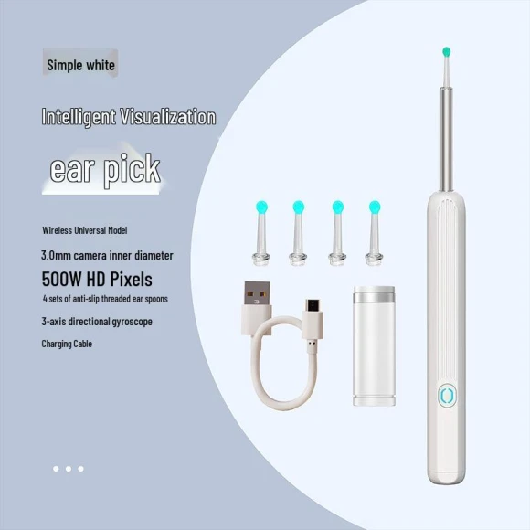 WiFi Ear Endoscope with High Resolution — Security Camera, GadgetGrip