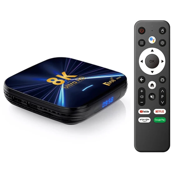 Android TV Box 8K Ultra HD — Smart TV