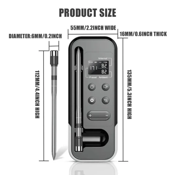 Kitchen Meat Thermometer, World Auto Parts