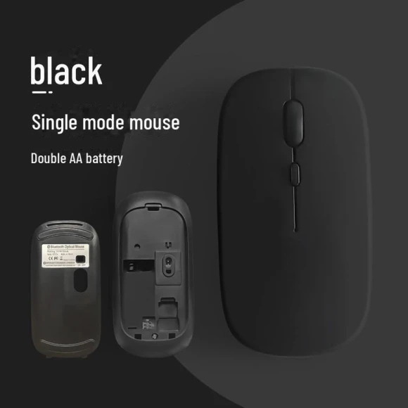 Silent Bluetooth Mouse with Dual Batteries — Bluetooth Keyboard, Smarter than future