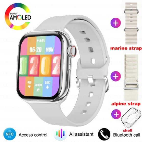 Smart Watch for Men with Heart Rate Monitor and Always-On Display — Smart Watch, Zodvboz