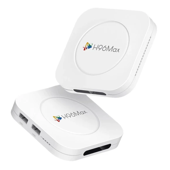 TV Box Android 14 Quad-core 3D 8K Ultra HD Smart Streaming Media Player — Smart TV, H96Max