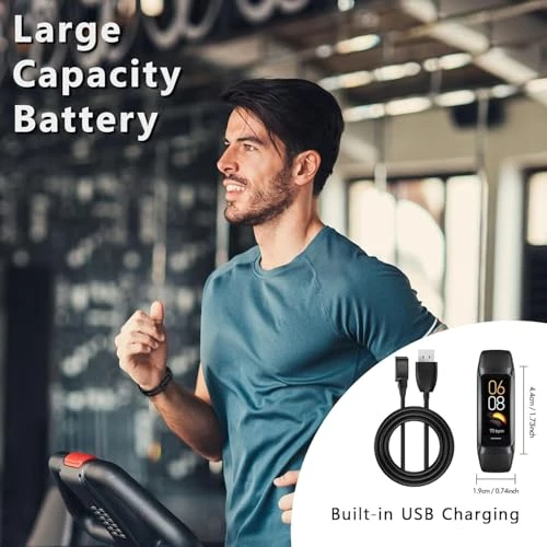 Fitness Tracker with 24/7 Heart Rate Blood Oxygen Sleep Monitor, Activity Tracker with 1.1" AMOLED Touch Color Screen,... — Fitness Tracker, ZKSSGY