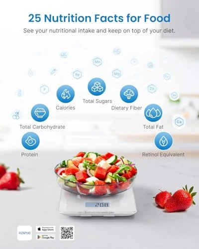 Food Scale with Nutritional Calculator — Smart Scale, RENPHO