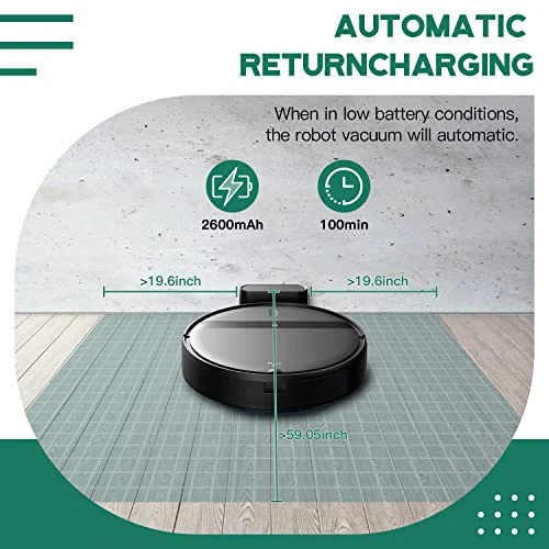 Robot Vacuum and Mop Combo — Robot Vacuum, Kilgone