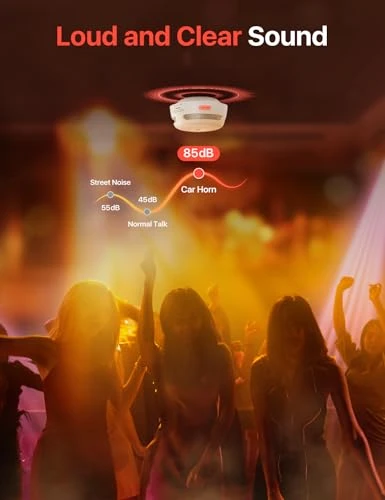 Smart Smoke Detectors with Base Station, X-Sense