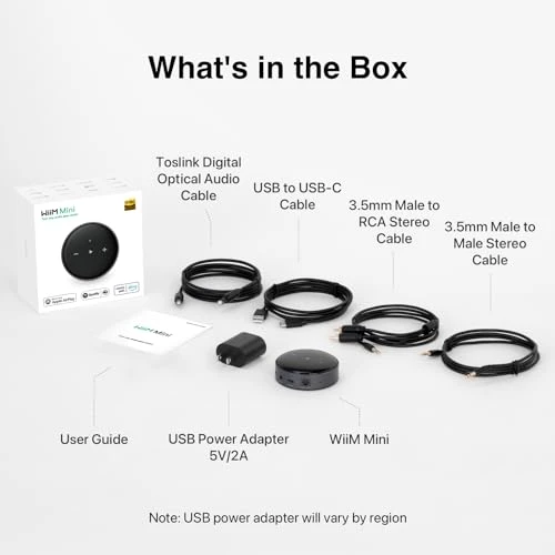 Wireless Audio Streamer and Preamplifier, WiiM