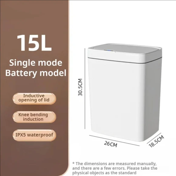 Smart Trash Can for Bathroom — Smart Trash Can, YSL