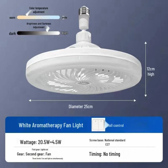 Ceiling Fan Light with Remote Control, ElectroCN