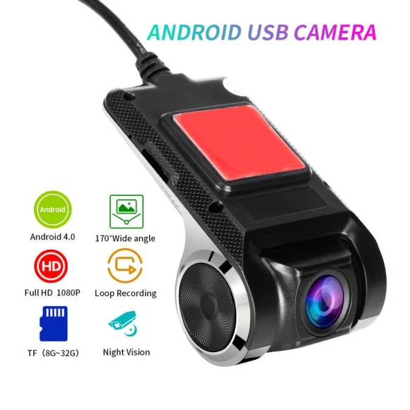 FHD 1080P Car Dash Cam with ADAS and G-Sensor — Dash Cam, Popular House