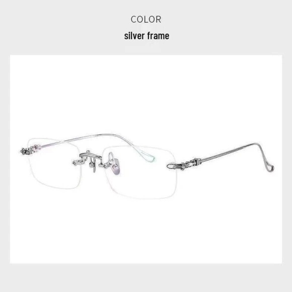 Frameless Anti-Blue Light Smart Zoom Reading Glasses, Millioner