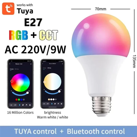 Smart LED Light Bulb — Smart Light Bulb, Tuya