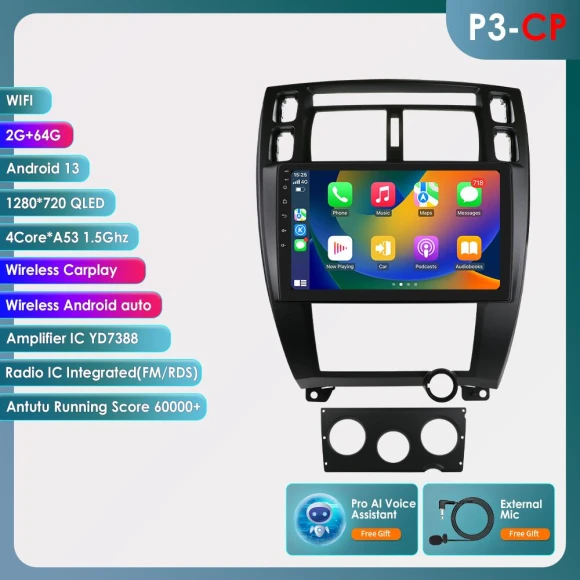Android Car Radio with Touchscreen — Car Infotainment System, Hizpo