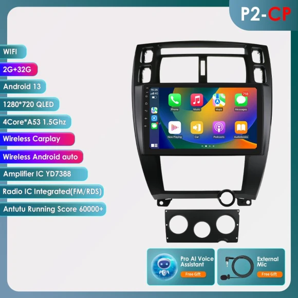 Android Car Stereo with Touchscreen — Car Infotainment System, Hizpo