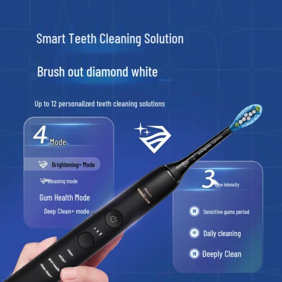 DiamondClean Smart Sonic Electric Toothbrush — Electric Toothbrush, Philips