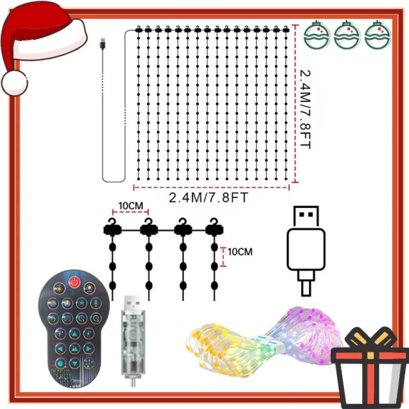 Smart Curtain Lights — LED Strip Lights, Mellow Home