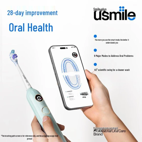Smart Sonic Electric Toothbrush Twin Pack — Electric Toothbrush, usmile
