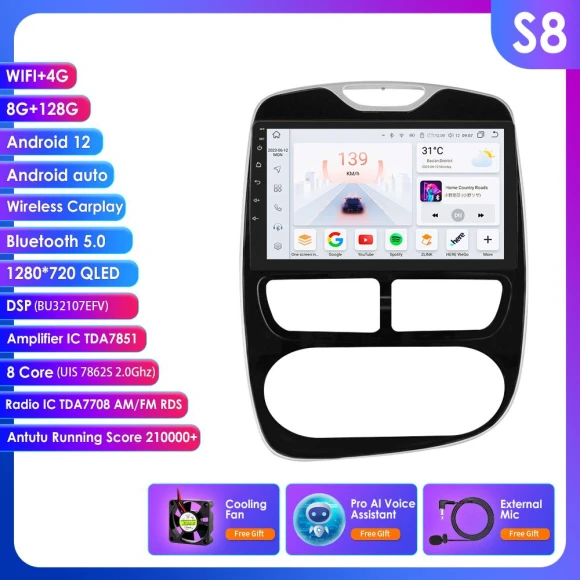 Wireless CarPlay 4G-LTE Android Car Stereo — Car Infotainment System, Hizpo