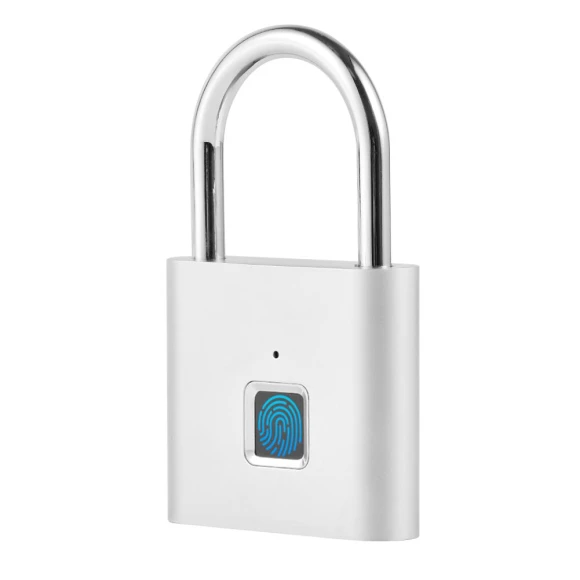 Fingerprint Padlock Door Lock — Smart Lock, Actually lighting