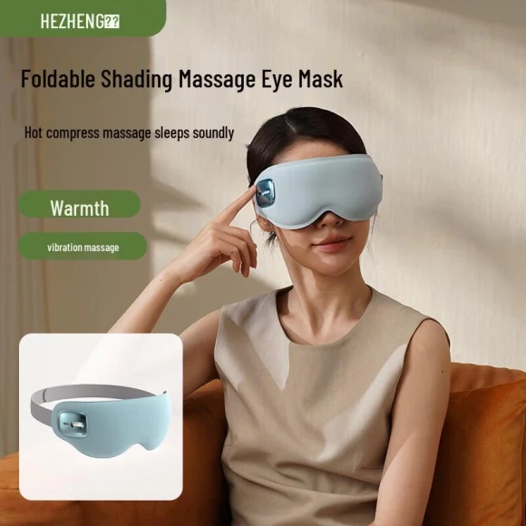 Smart Eye Massager with Heat and Vibration, Hezheng