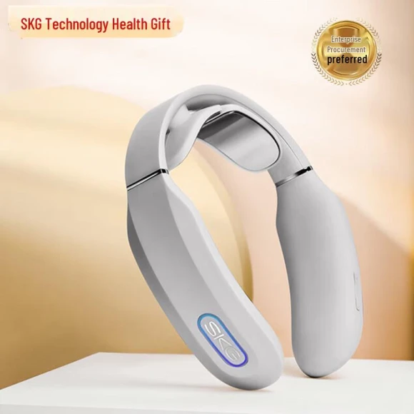 Smart Pulse Neck Massager with Heat — Massage Gun, SKG
