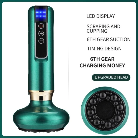 Vacuum Massager with Heating Cups — Massage Gun, Sole Street