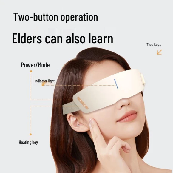 Smart Steam Eye Massager — Massage Gun, Hezheng