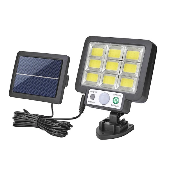 Solar Outdoor Wall Light with Human Sensor, Mellow Home