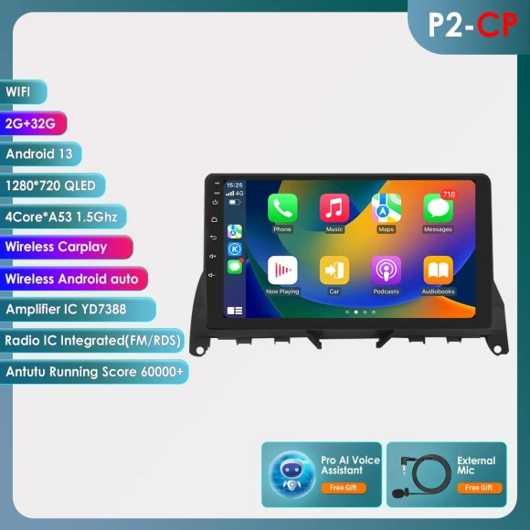 9-inch Android Car Multimedia Video Player — Car Infotainment System, Hizpo