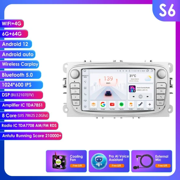 Android Car Multimedia System — Car Infotainment System, OSSURET