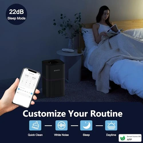 Air Purifier for Home and Bedroom — Air Purifier, DAYETTE