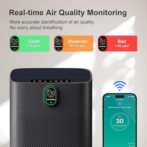 Air Purifier for Large Rooms — Air Purifier, MORENTO