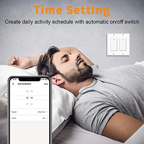 Double Smart WiFi Light Switches — Smart Switch, bekca